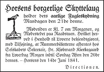 HBS 14 juni 1841